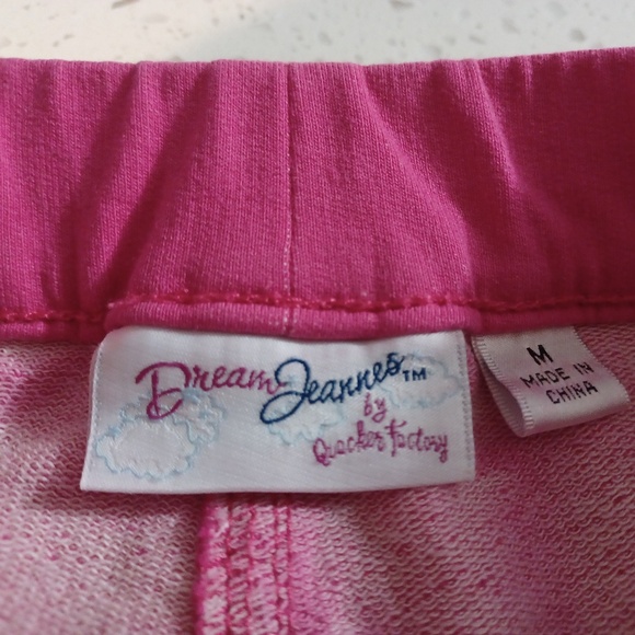 QUACKER FACTORY DREAM JEANNES SEQUIN EMBELLISHED COTTON KNIT BERMUDA SHORTS! - Picture 3 of 3